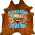 Never Ever Ever Give Up - Gold Rustic