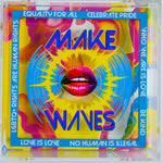 Empowerment Fine Art - 3D Mixed Media - Make Waves - Mini 6"x6"
