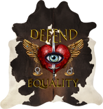 Defend Equality - Brown White Tri-Colour