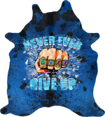 Never Ever Ever Give Up - Sapphire Blue Black Pepper